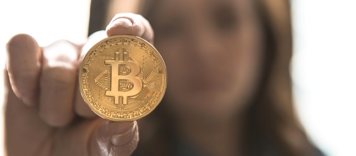 woman bitcoin